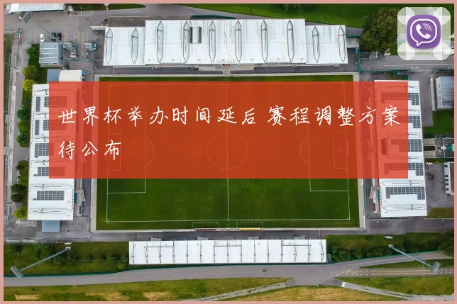 世界杯举办时间延后 赛程调整方案待公布